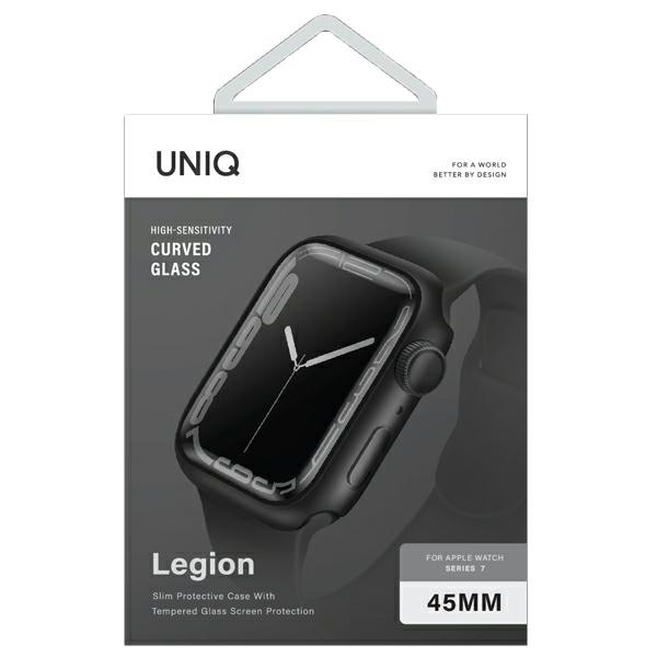 Zdjęcie do “UNIQ Legion czarny - etui Apple Watch 45mm”.