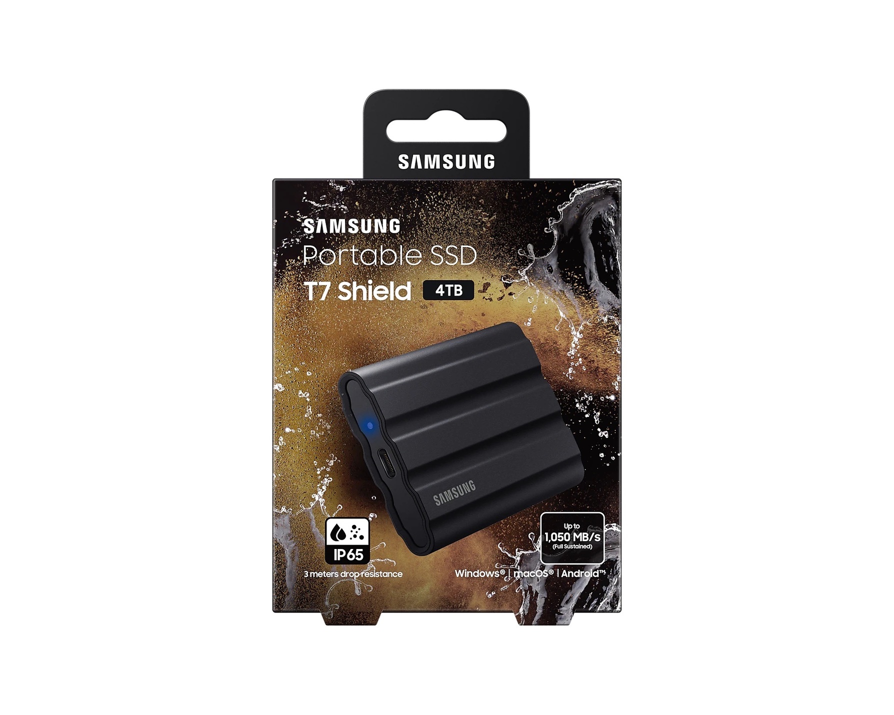 Samsung T7 Shield Black 4TB - dysk zewnętrzny