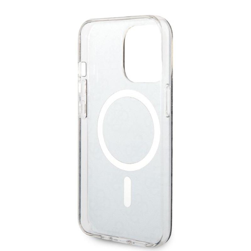 Guess Bundle Pack MagSafe 4G zestaw etui do iPhone 13 Pro + ładowarka MagSafe (Czarny/Złoty)