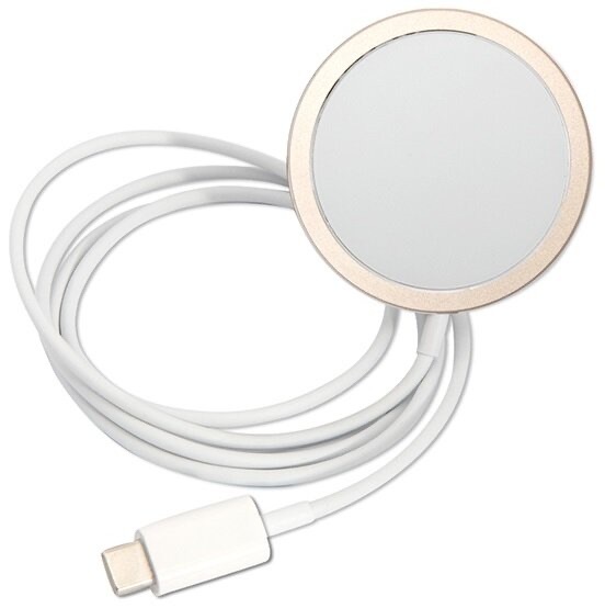 Zdjęcie do “Guess Zestaw Etui Magsafe + Charger IML Marble Gold Brown - zestaw etui iPhone 14 i ładowarka”.