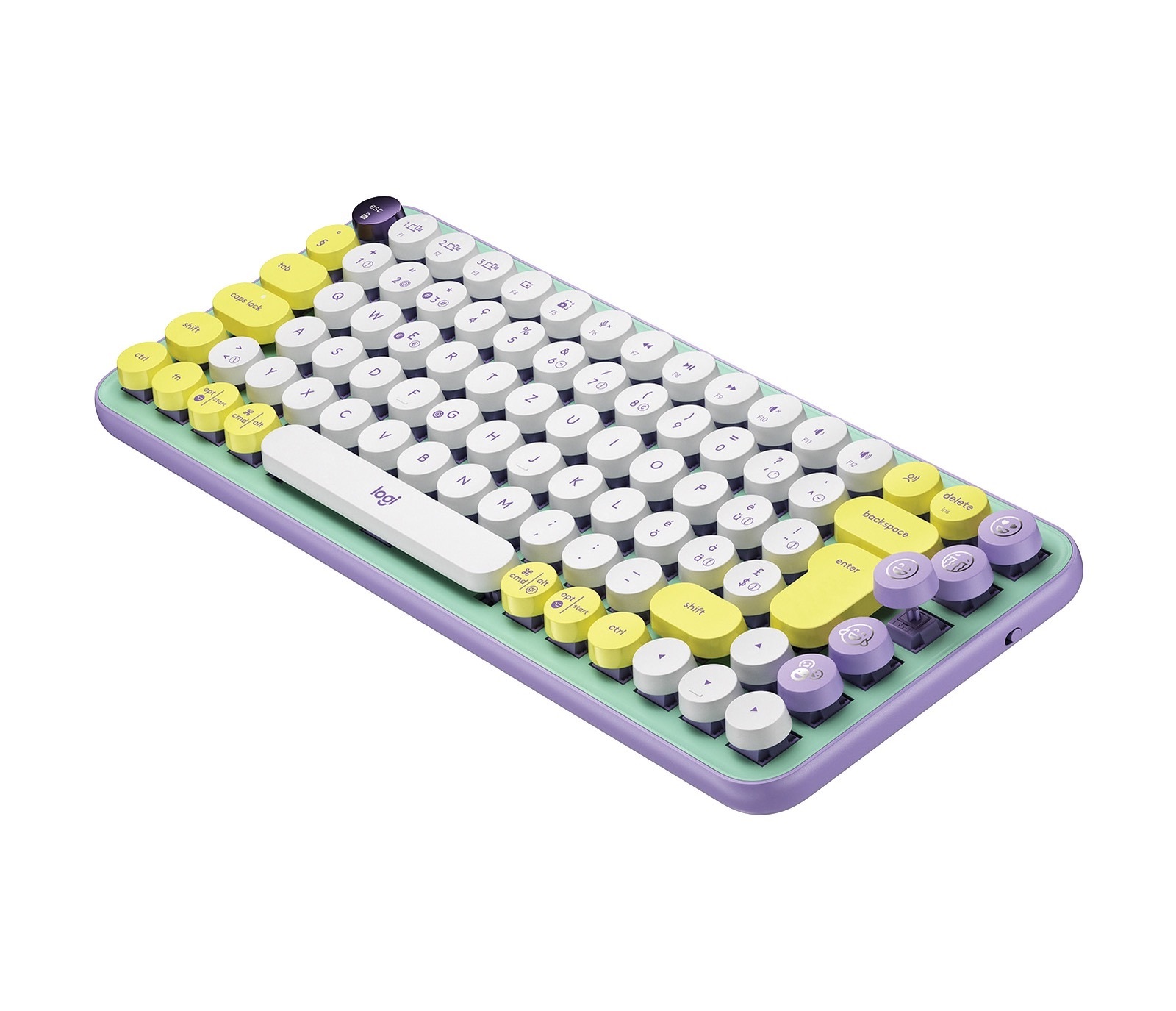 Logitech Pop Keys Fresh Vibes - klawiatura mechaniczna