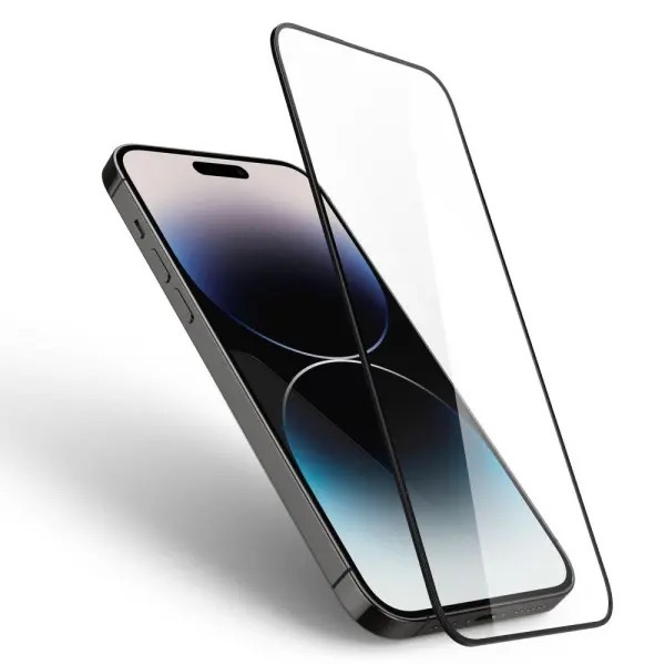 Zdjęcie do “Spigen Glass FC - szkło ochronne iPhone 14 Pro Max”.