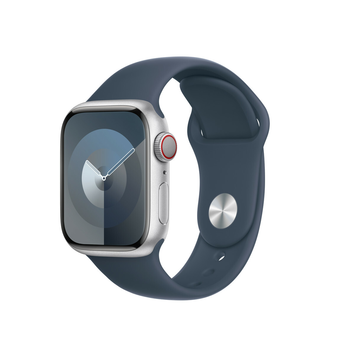 Zdjęcie do “Apple 41mm Storm Blue Sport Band - S/M”.