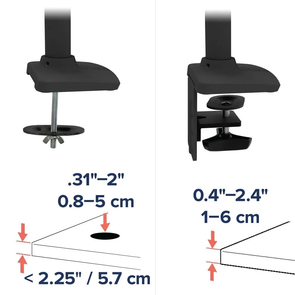 Zdjęcie do “Ergotron LX Desk Monitor Arm Black - uchwyt biurkowy do monitora”.