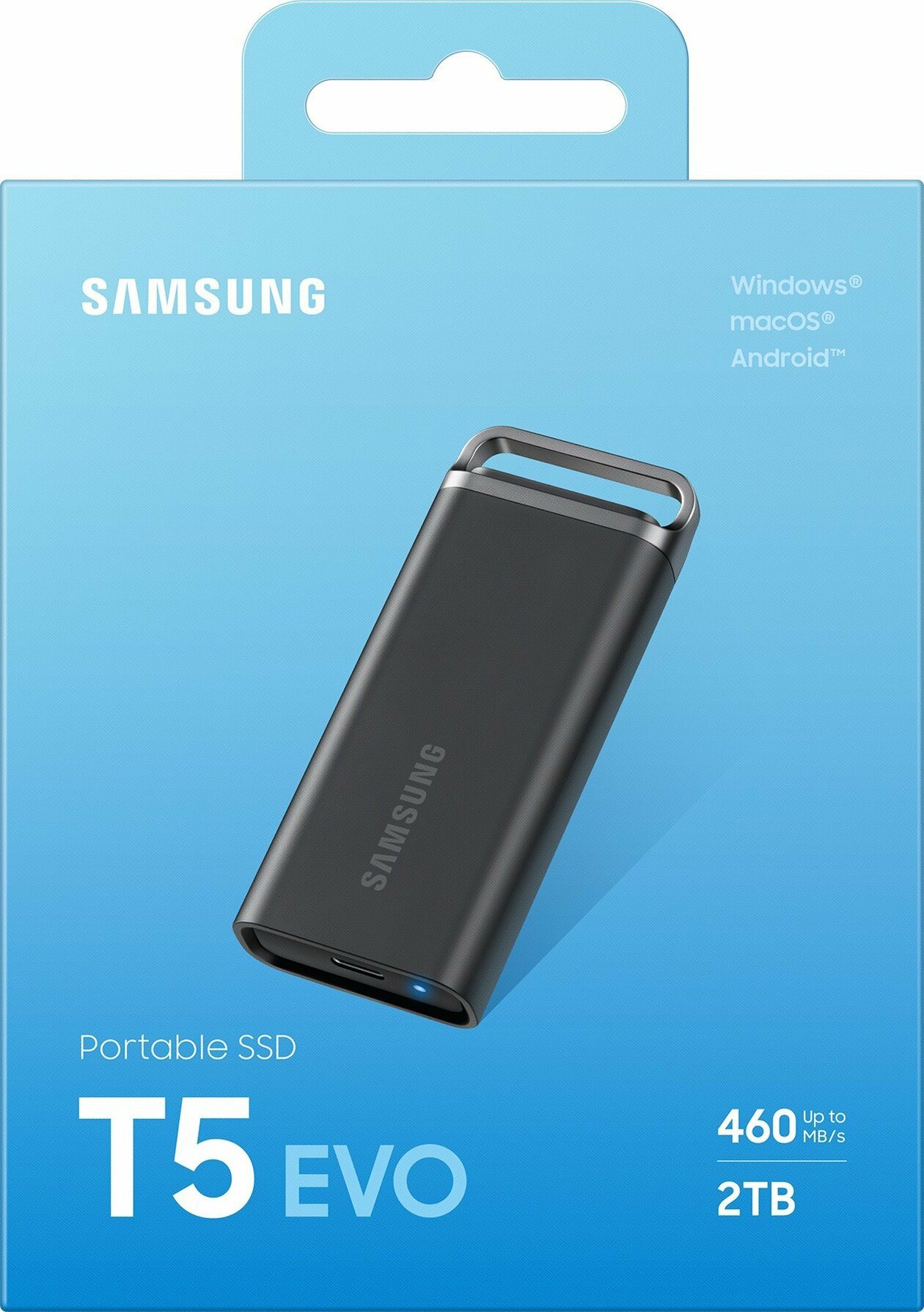 Samsung T5 EVO 2TB Czarny - dysk zewnętrzny