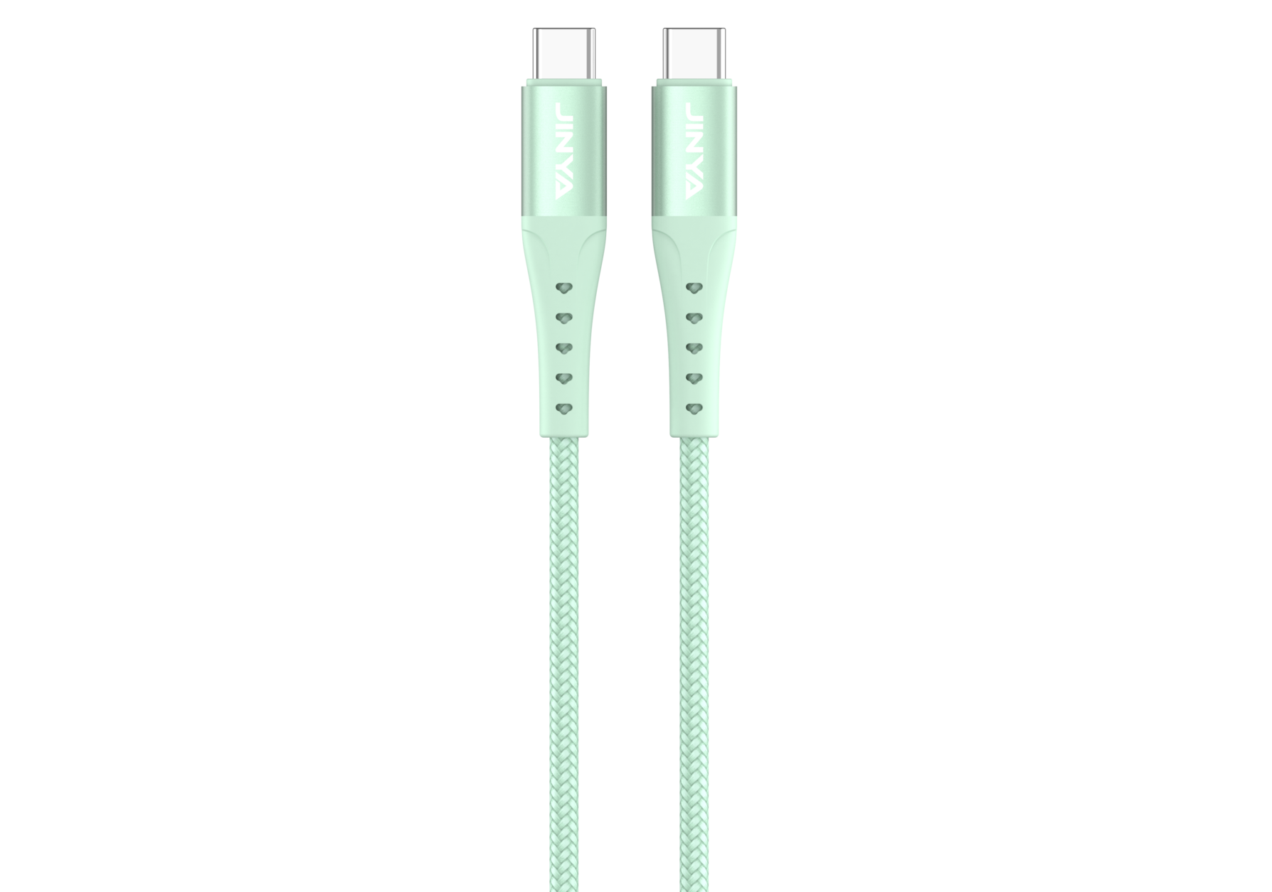 Jinya TechLink USB-C To C Cable 1,8m Green - kabel USB-C