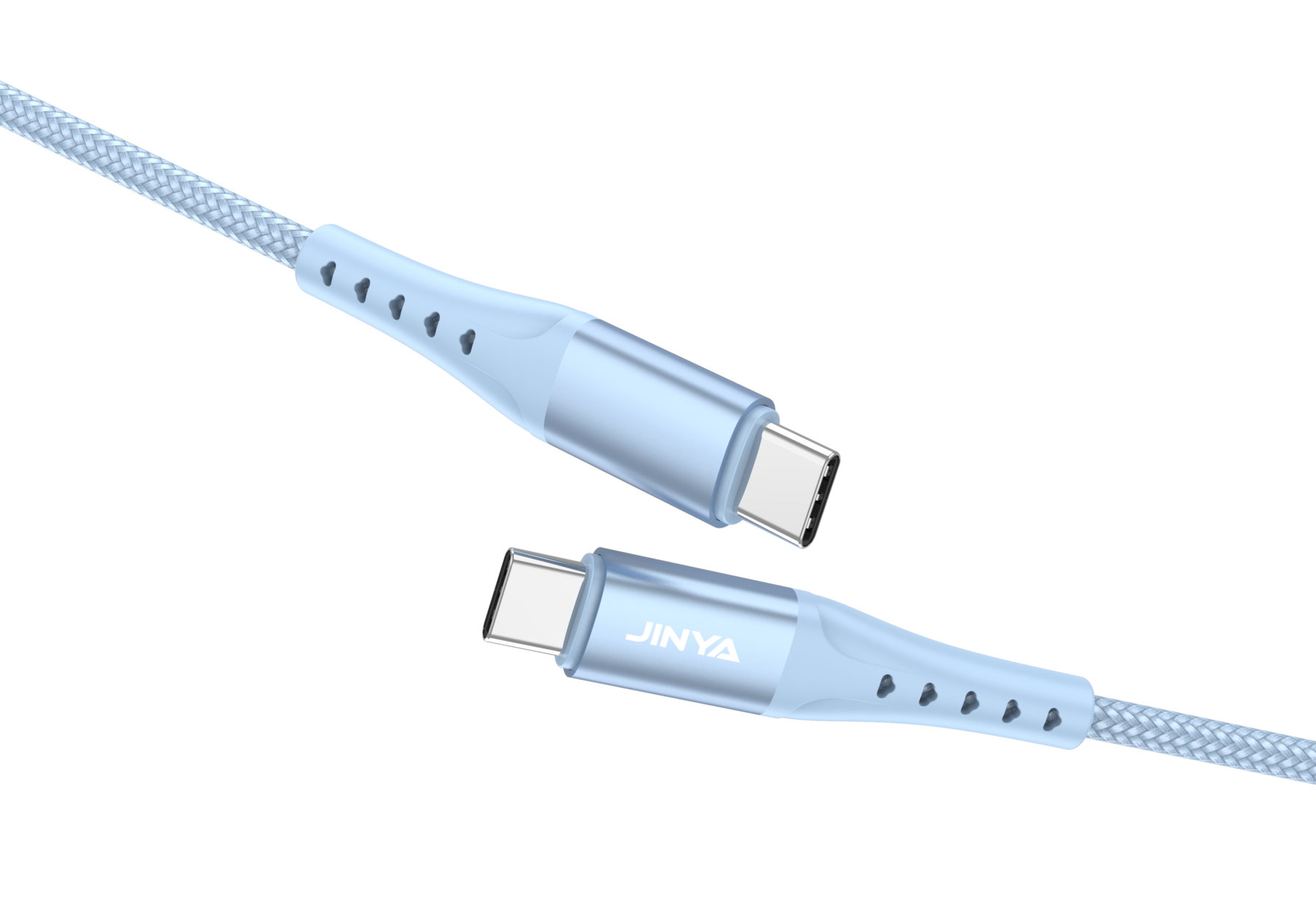 Jinya TechLink USB-C To C Cable 1,8m Light Blue - kabel USB-C