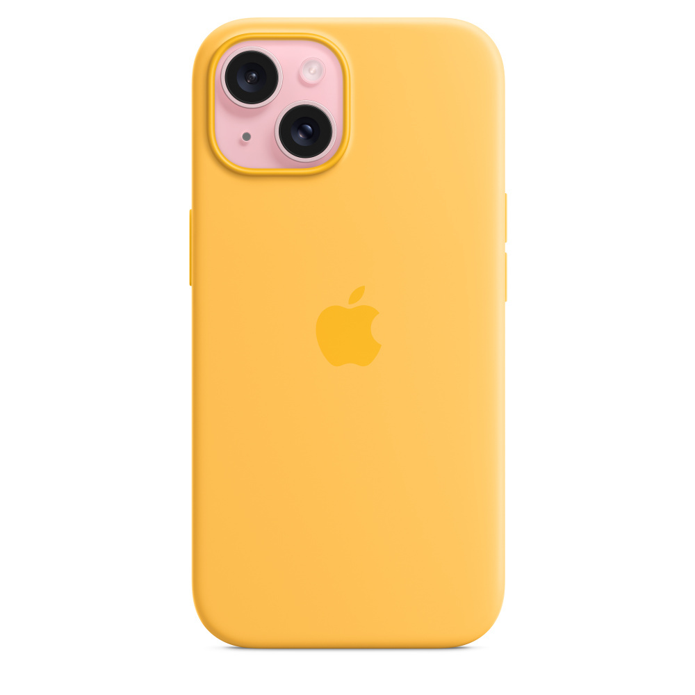 Zdjęcie do “iPhone 15 Silicone Case with MagSafe - Sunshine”.