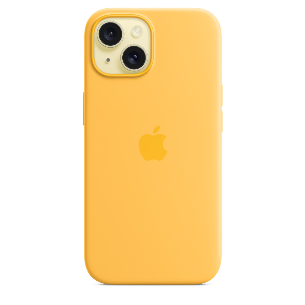 Zdjęcie do “iPhone 15 Silicone Case with MagSafe - Sunshine”.