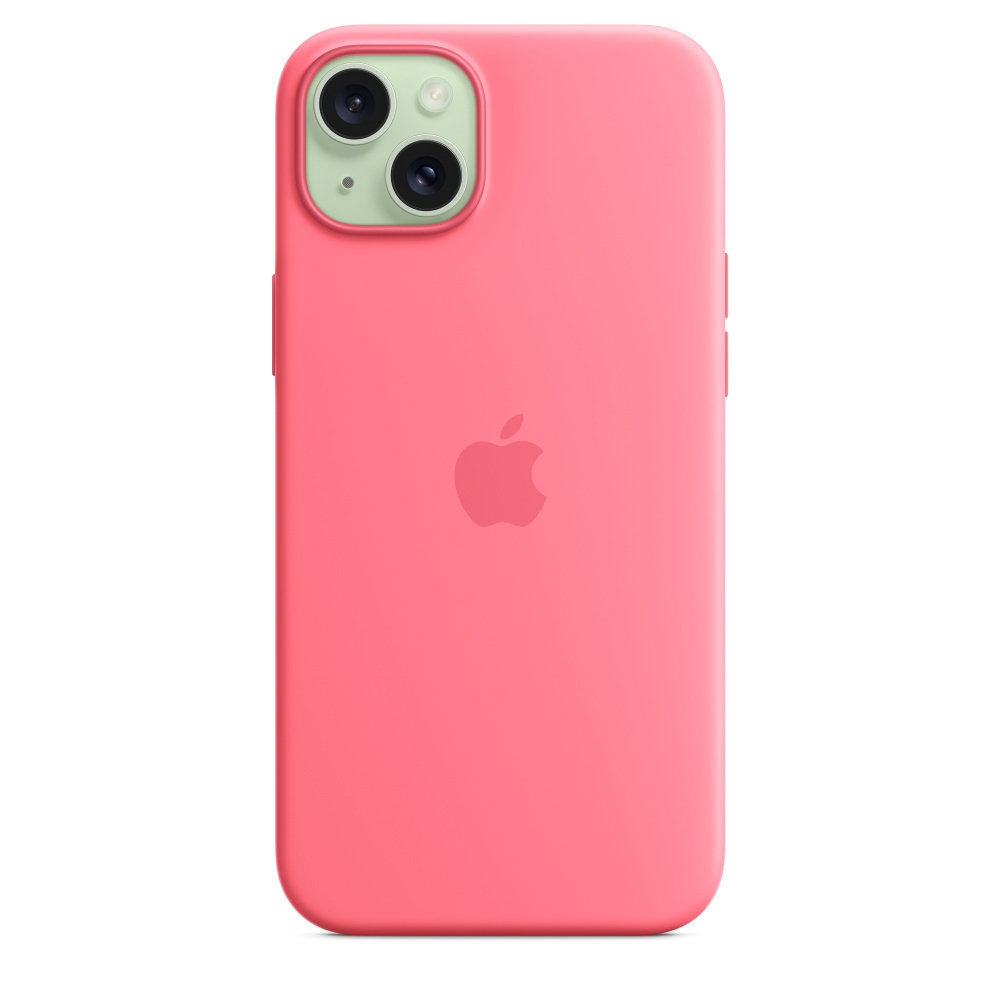Zdjęcie do “iPhone 15 Plus Silicone Case with MagSafe - Pink”.