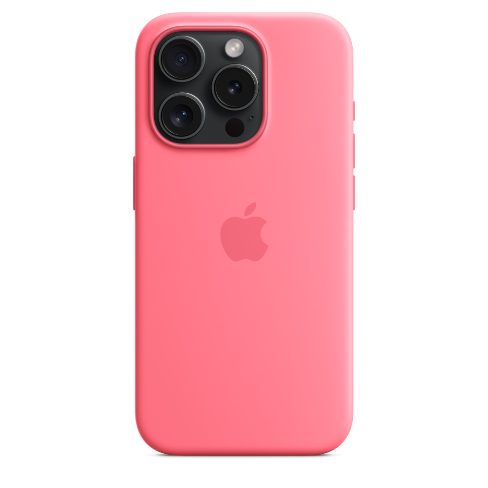 Zdjęcie do “Apple iPhone 15 Pro Silicone Case with MagSafe - Pink”.