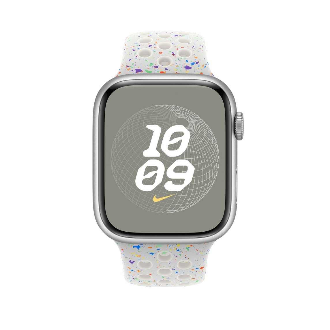 Zdjęcie do “Apple 45mm Pure Platinum Nike Sport Band - S/M”.