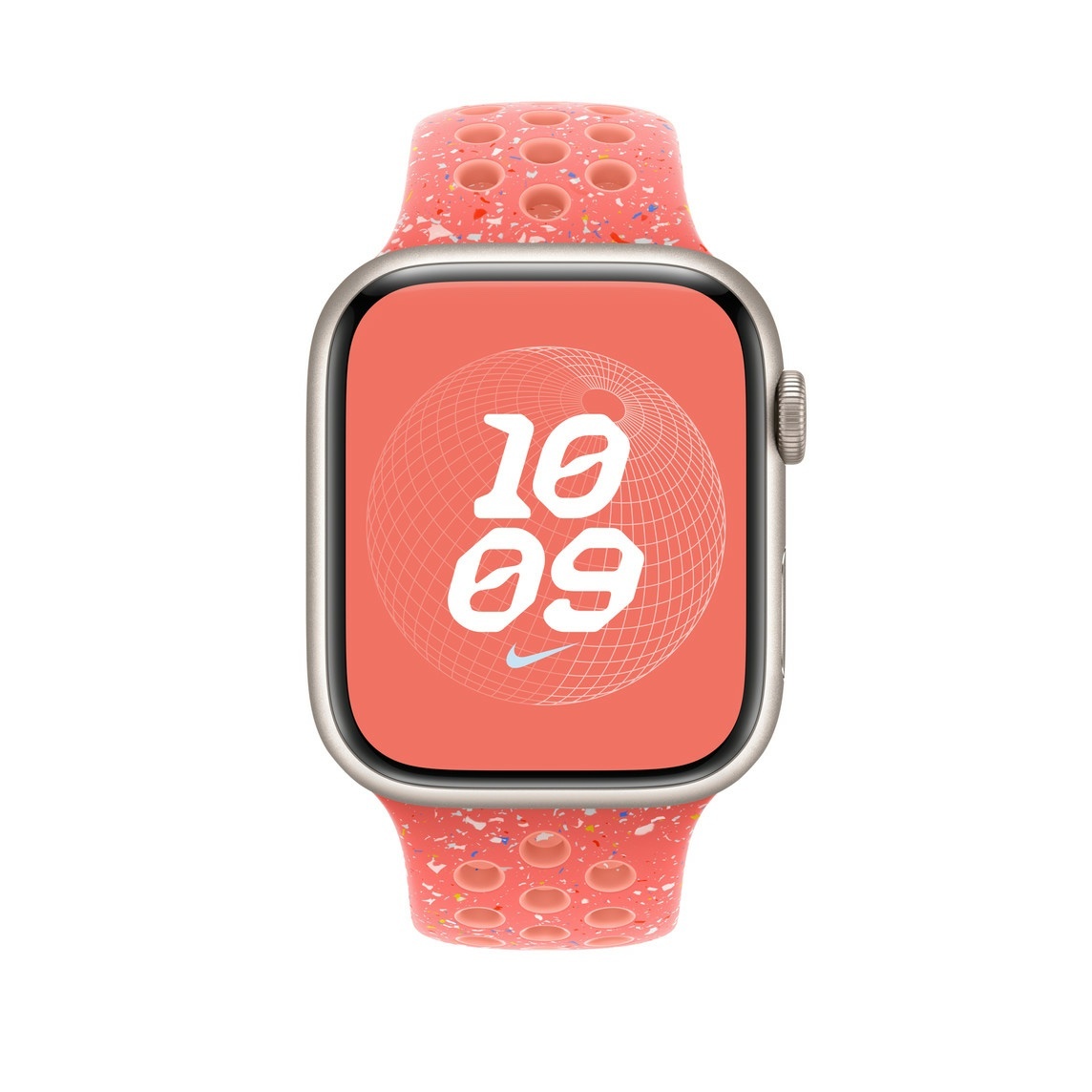 Zdjęcie do “Apple 45mm Magic Ember Nike Sport Band - M/L”.