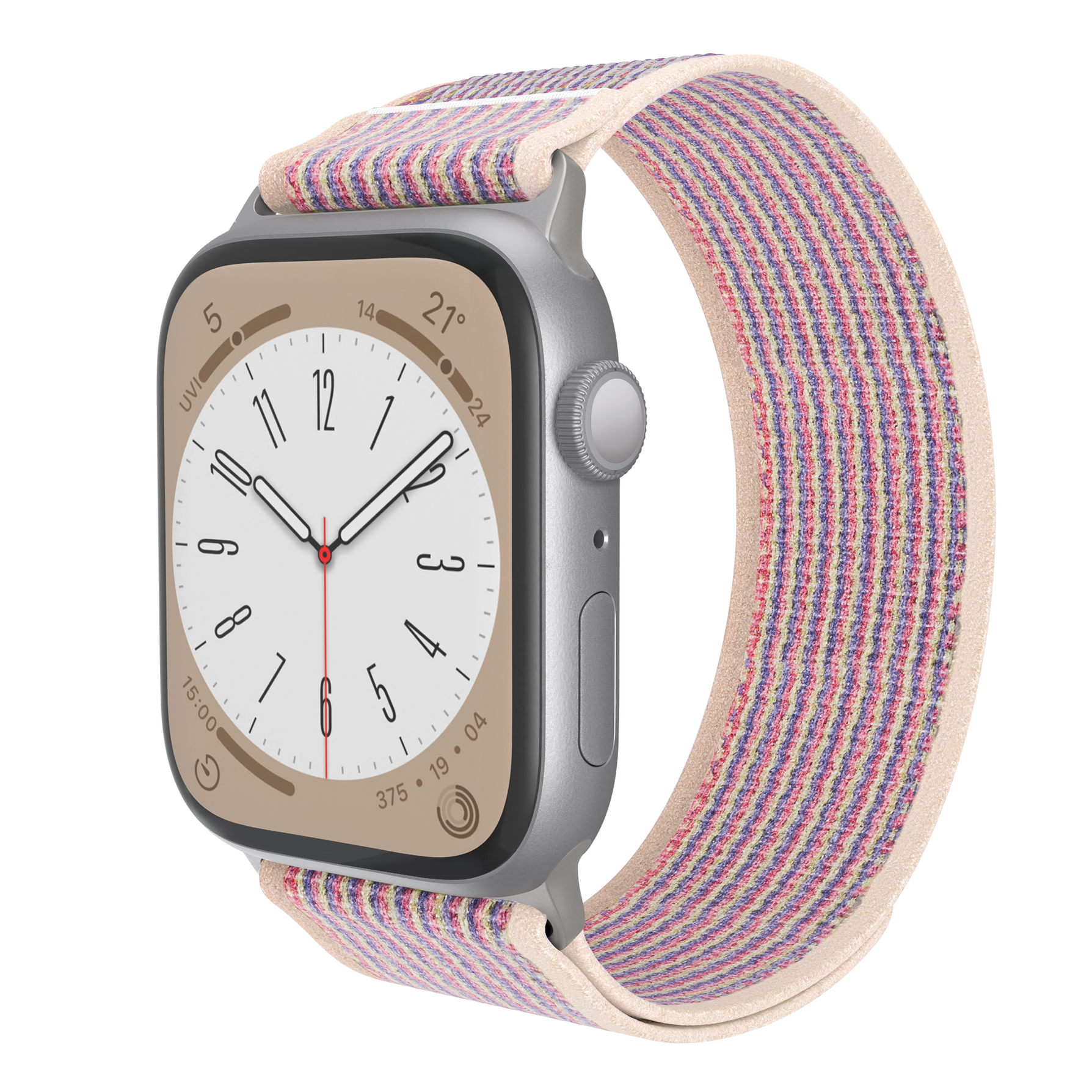 JCPal FlexLoop Różowy - pasek Apple Watch 42/44/45/49 mm