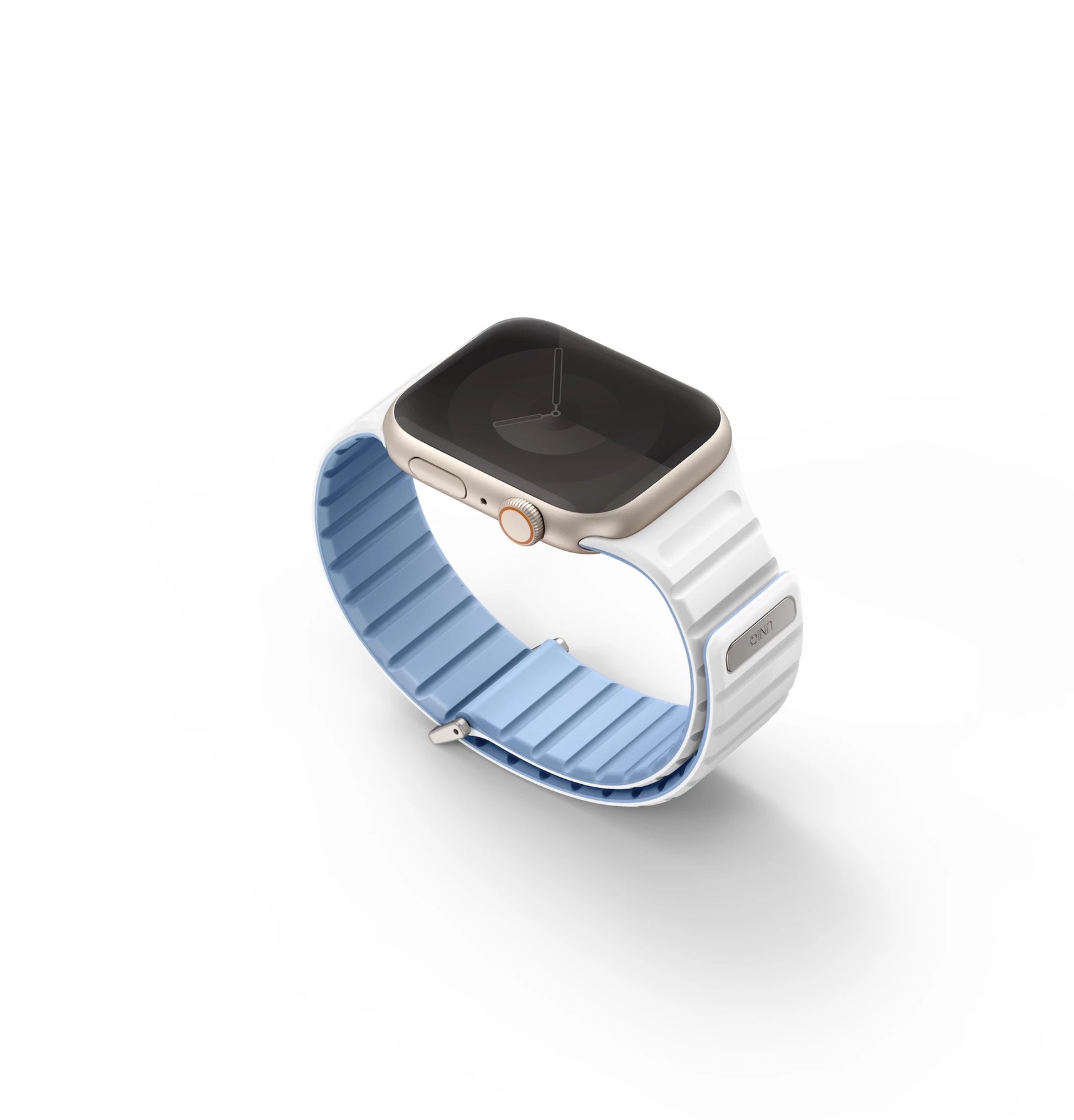 Zdjęcie do “UNIQ Revix Evo Reversible Magnetic niebiesko biały - pasek Apple Watch 38/40/41 mm”.