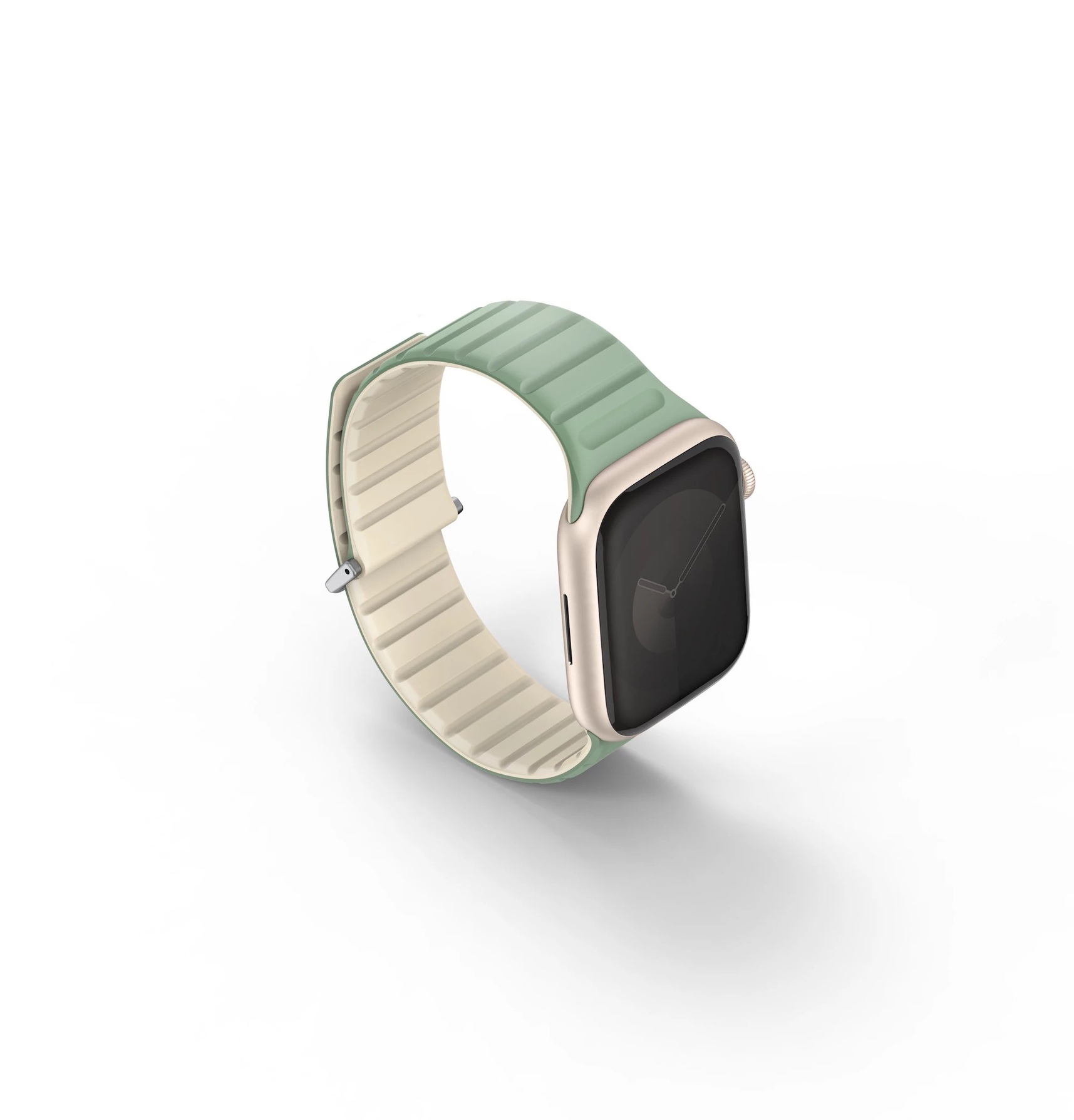 UNIQ Revix Evo Reversible Magnetic miętowo beżowy - pasek Apple Watch 38/40/41 mm