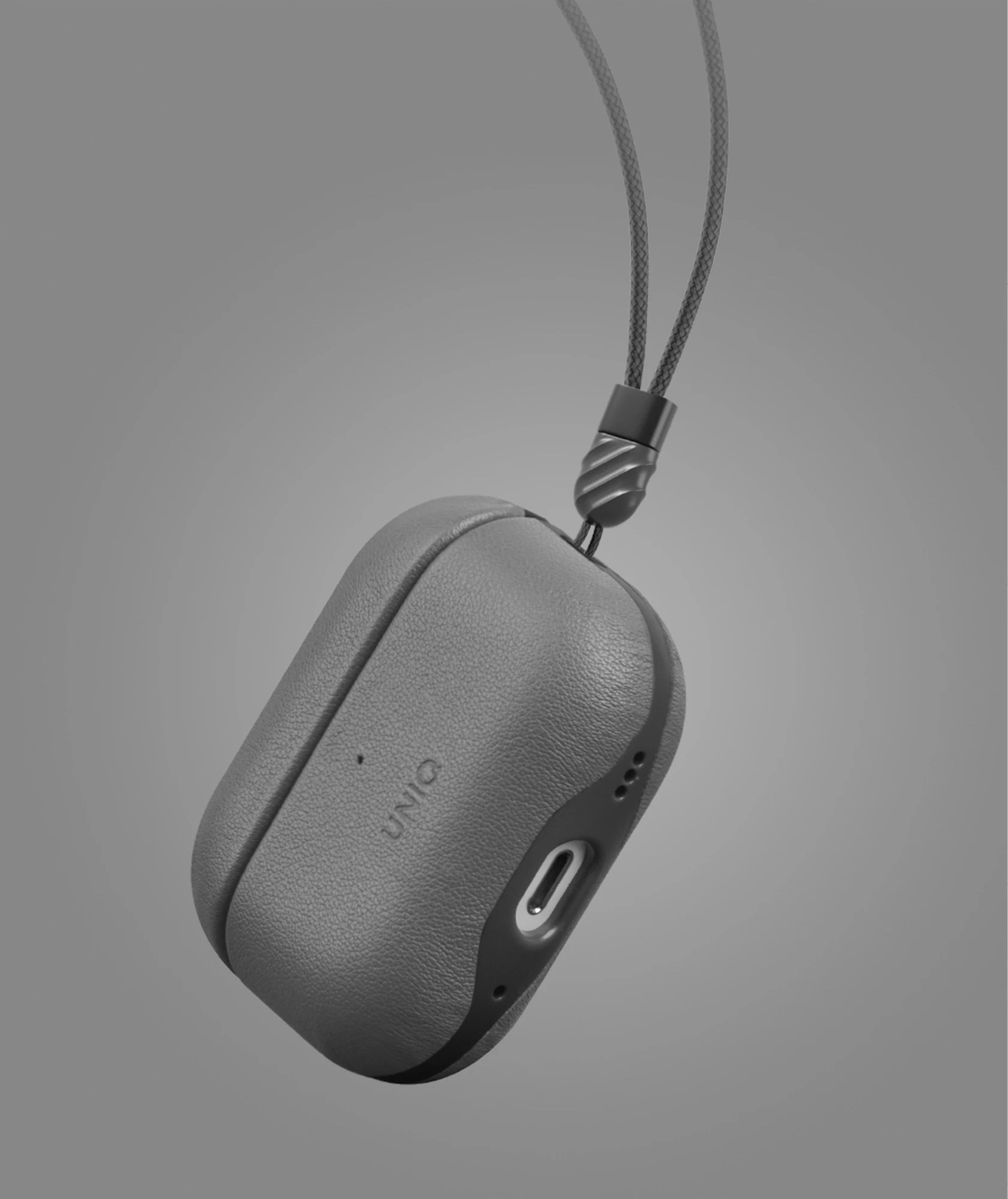 UNIQ Lyden DS szaro czarny - etui AirPods Pro Gen2
