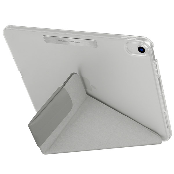 Zdjęcie do “UNIQ Camden Szary - etui iPad 10 gen. (2022) / iPad 11 Gen (2025)”.