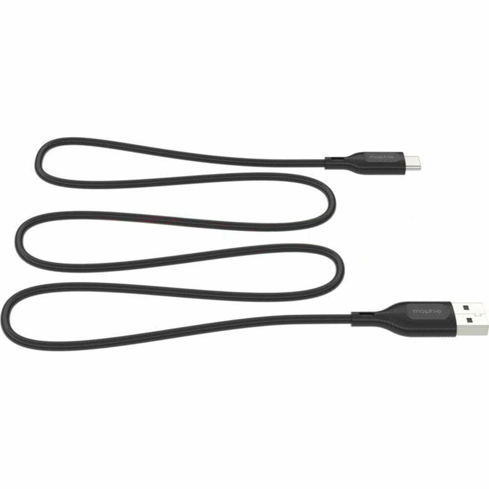 Zdjęcie do “Mophie Essentials 1m Czarny - kabel USB-A - USB-C”.