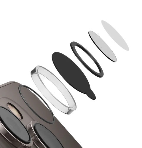 UNIQ Optix Clear Camera Lens Przezroczysty - szkło ochronne na kamerę dla iPhone 15 Pro