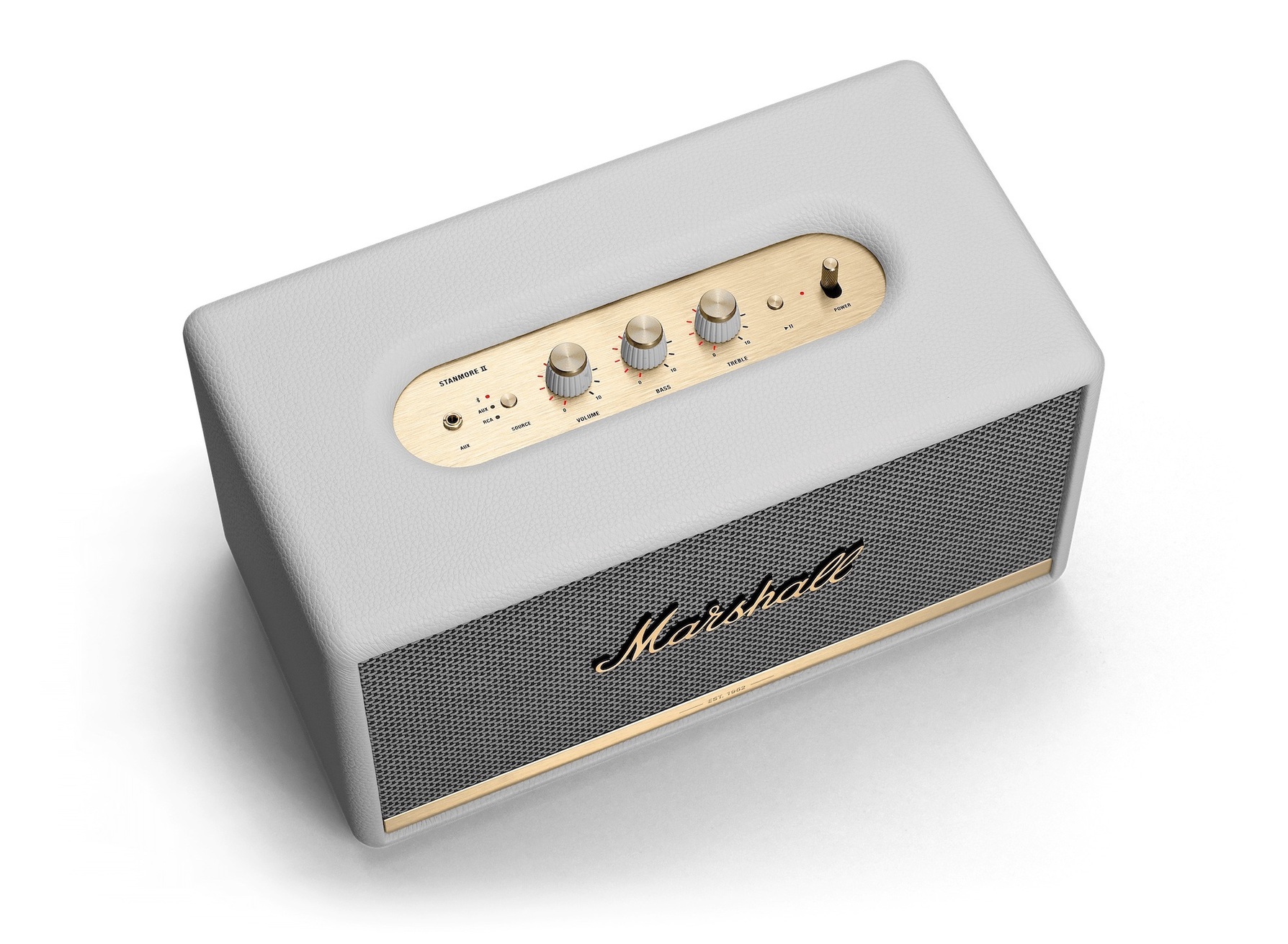 Zdjęcie do “Marshall Stanmore BT II White - głośnik Bluetooth”.