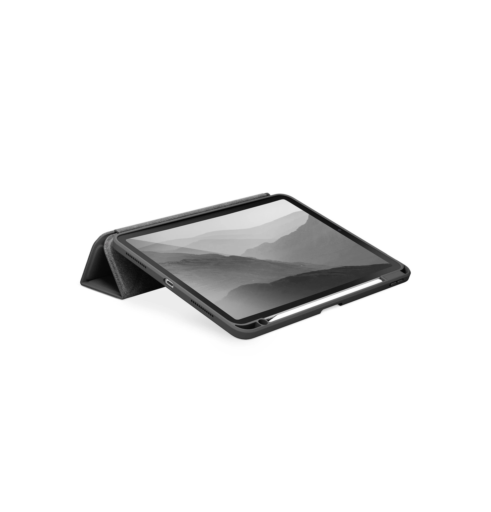 UNIQ Moven Szary - etui iPad Air 13" (2024) / iPad Air 13" (2025)