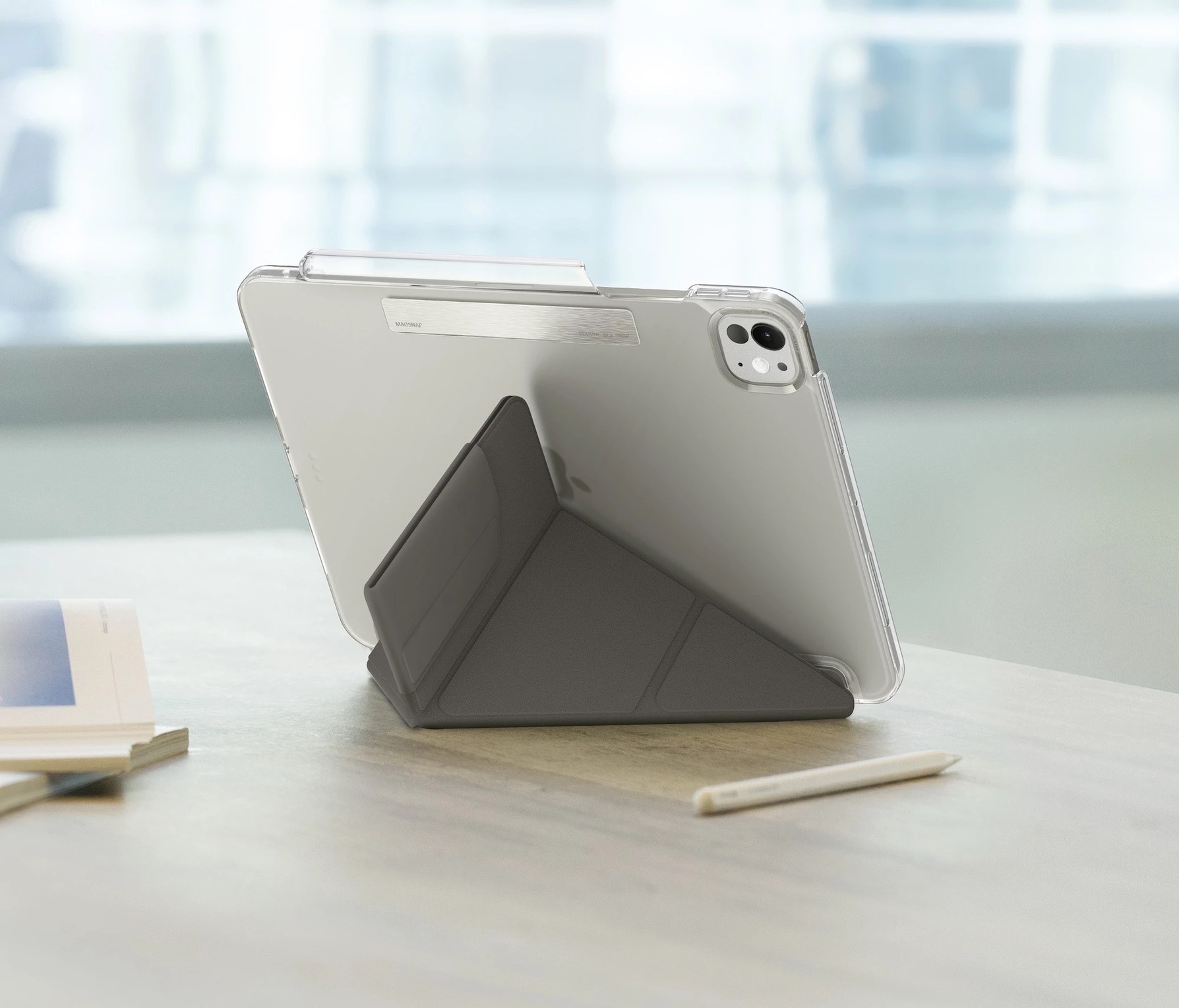 UNIQ Camden Click Szary - etui iPad Pro 13" (2024)