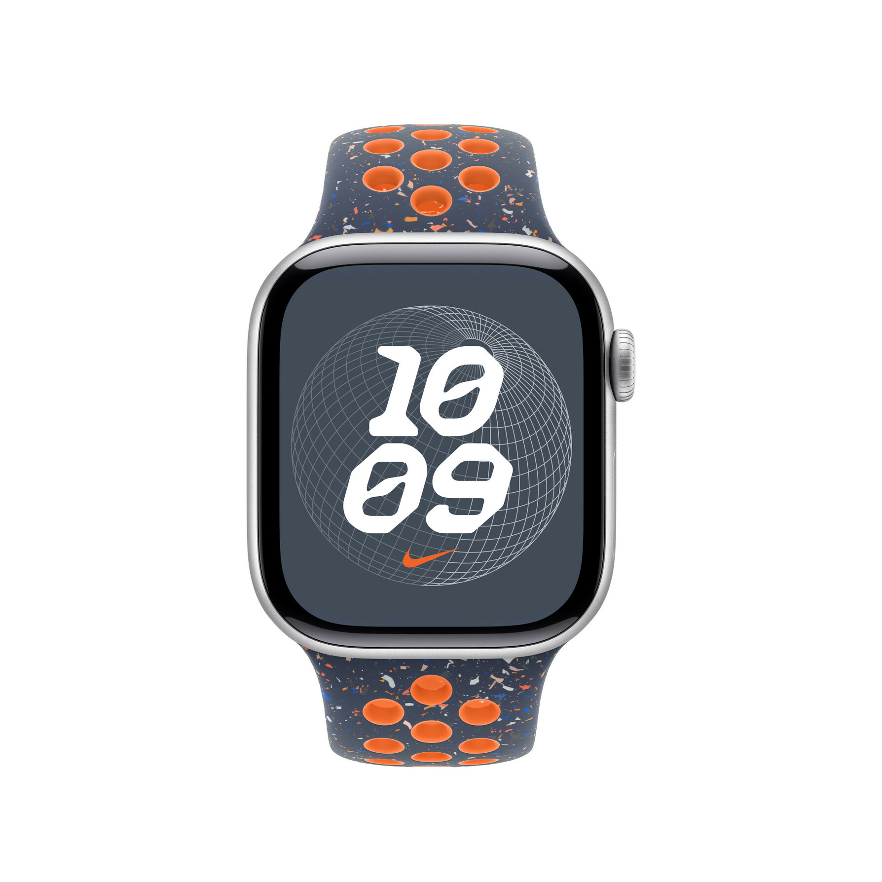 Zdjęcie do “Apple 46mm Blue Flame Nike Sport Band - M/L”.