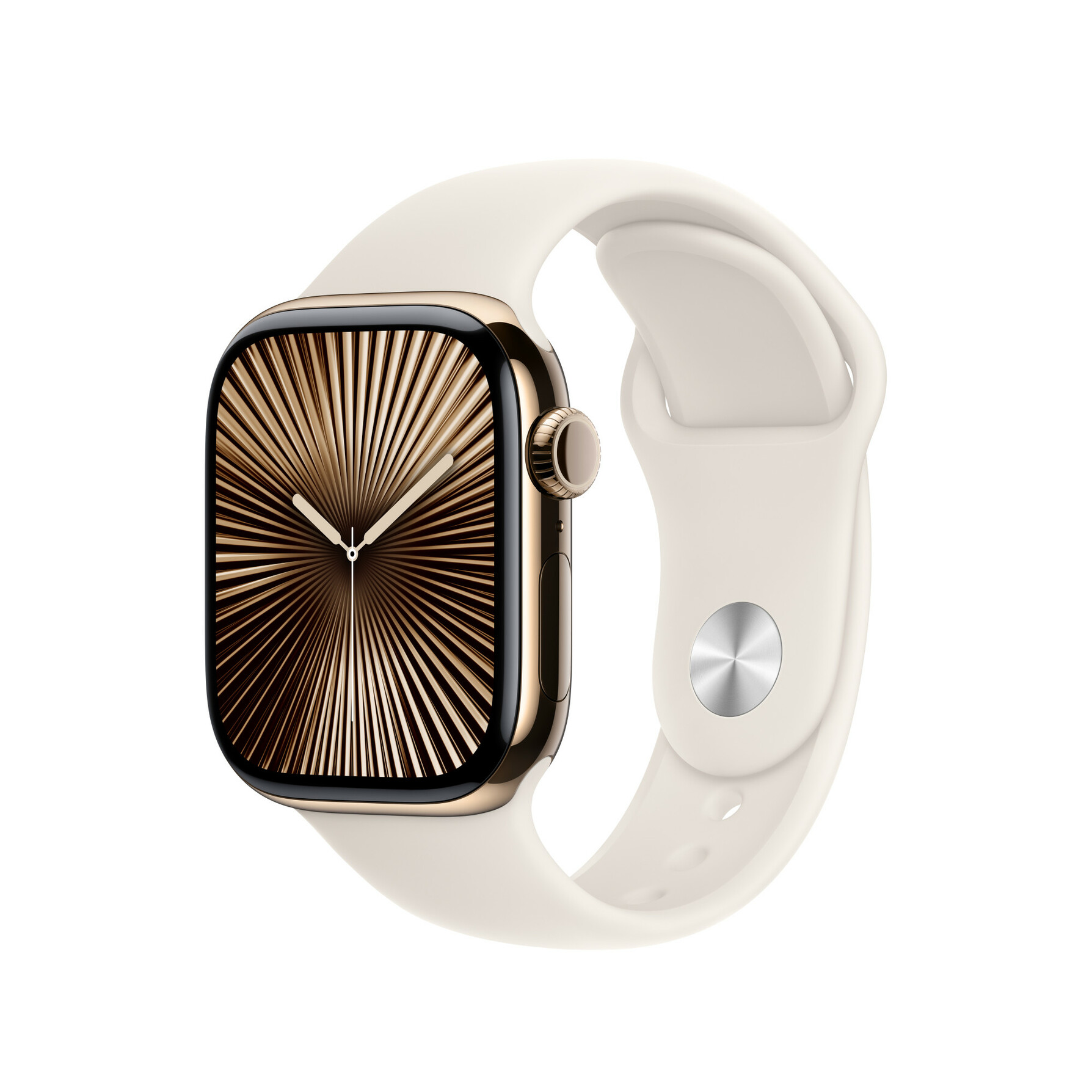 Zdjęcie do “Apple 42mm Starlight Sport Band - S/M”.