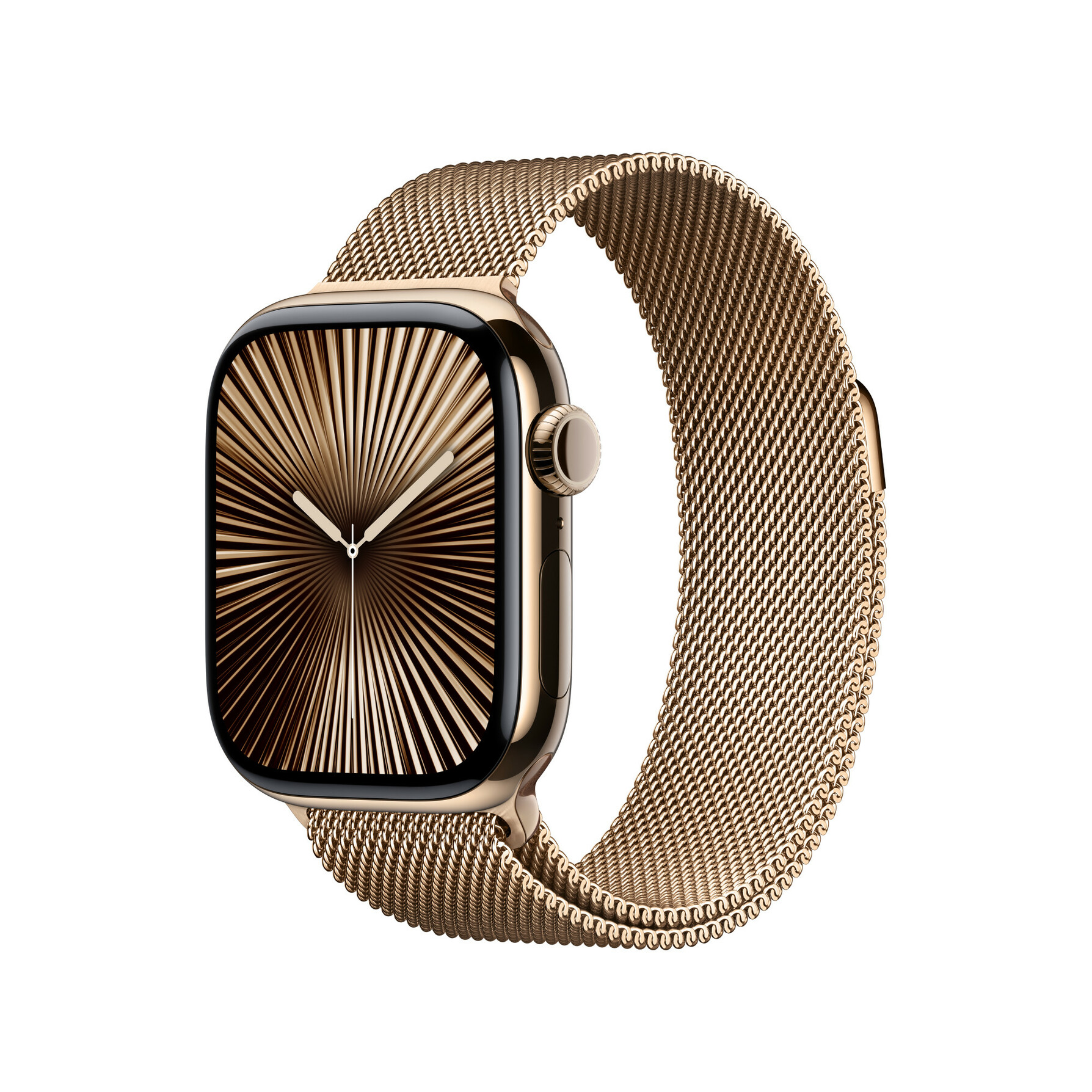 Zdjęcie do “Apple 46mm Gold Milanese Loop - S/M”.