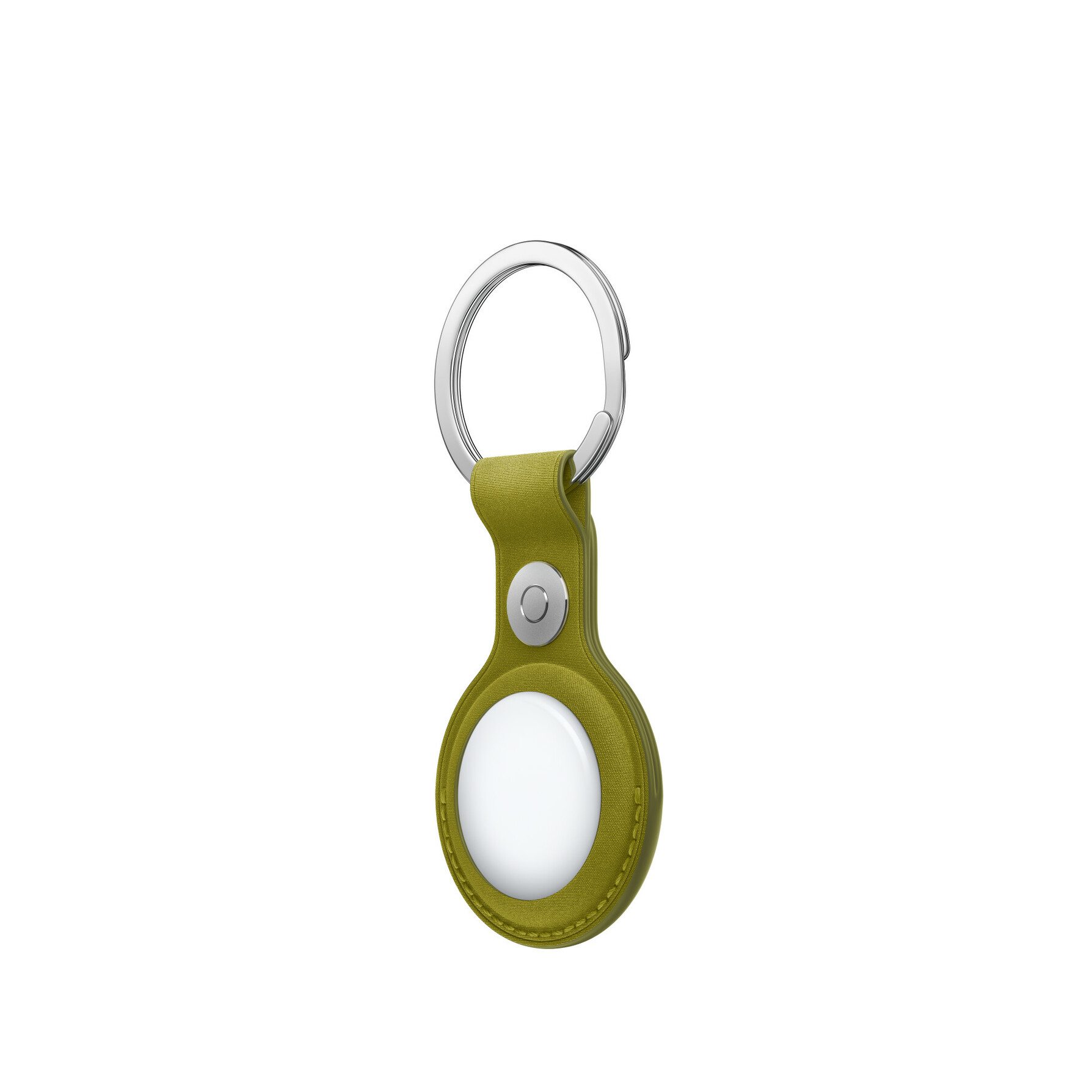 Zdjęcie do “Apple AirTag FineWoven Key Ring - Chartreuse”.