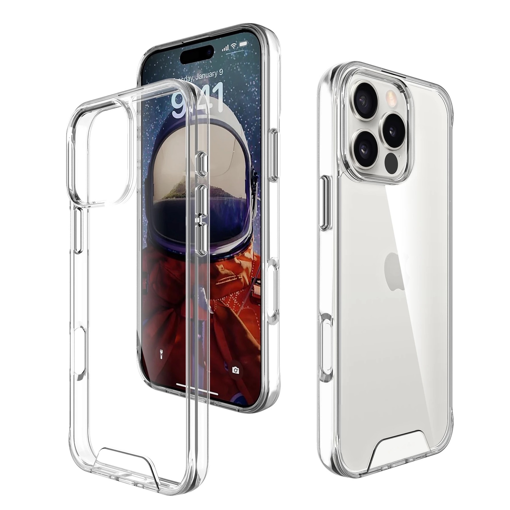 Zdjęcie do “Jinya Crystal Protecting Case - etui iPhone 16 Pro Max”.