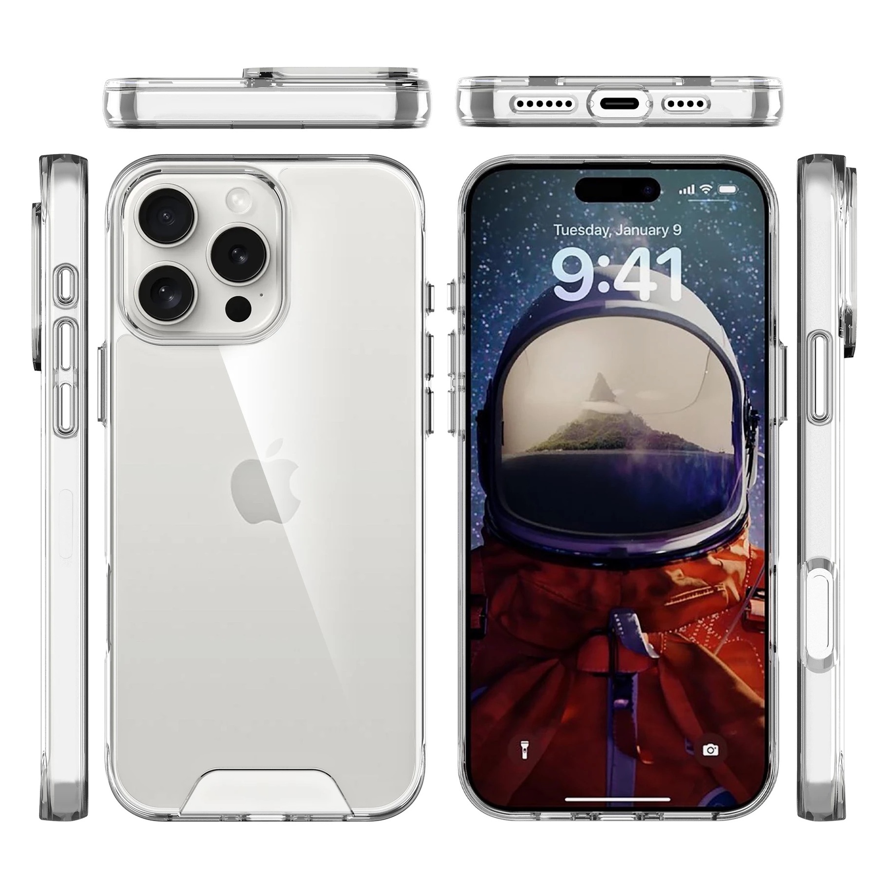 Zdjęcie do “Jinya Crystal Protecting Case - etui iPhone 16 Pro Max”.