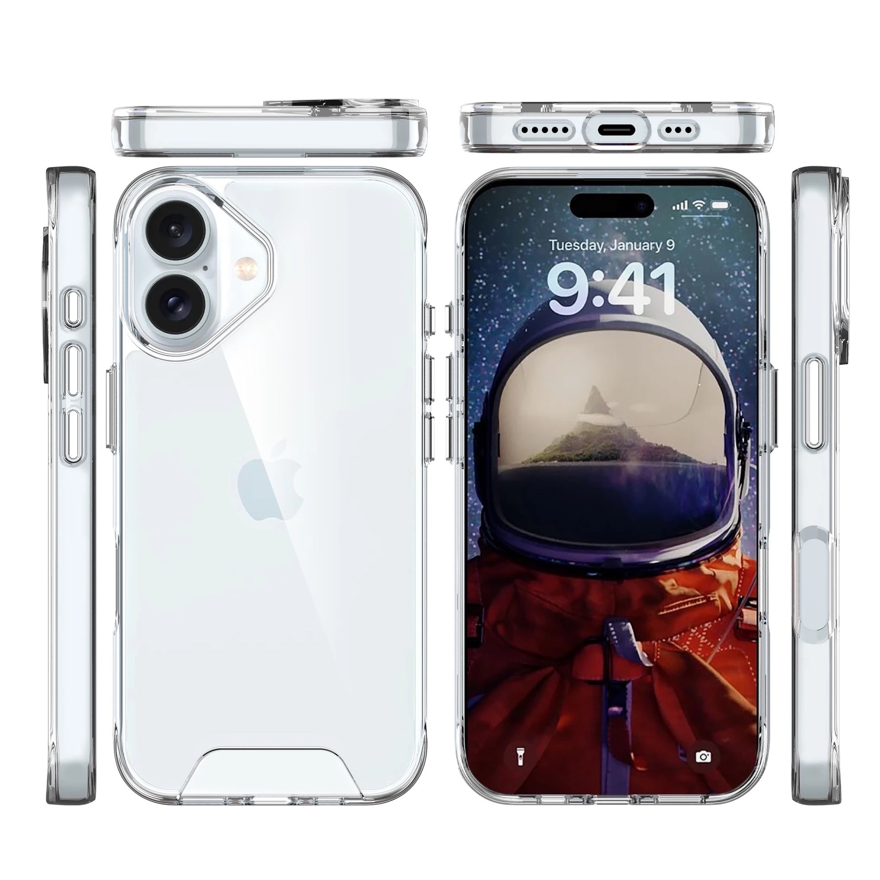 Zdjęcie do “Jinya Crystal Protecting Case - etui iPhone 16”.