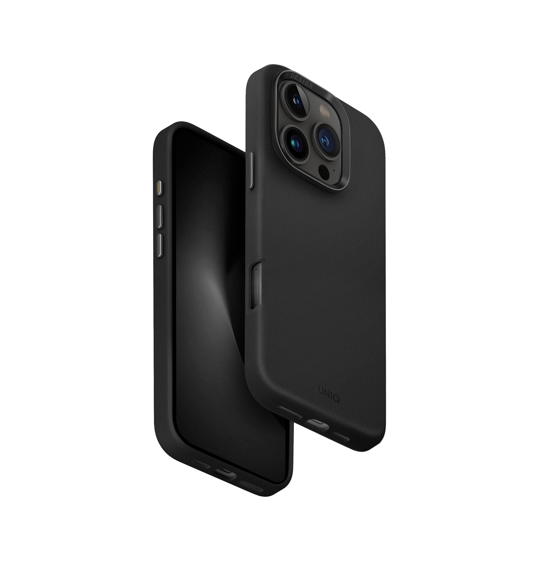 Zdjęcie do “UNIQ Lyden MagSafe Czarny - etui iPhone 16 Pro”.