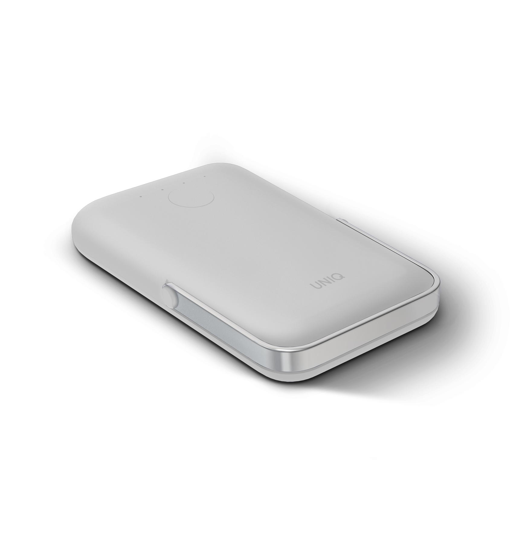 UNIQ Hoveo 5000mAh Magnetic USB-C 20W jasnoszarny - powerbank