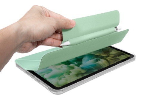 Zdjęcie do “LAUT Huex Folio Green - obudowa ochronna z uchwytem do Apple Pencil do iPad 10.9" 10G / iPad 11 Gen (2025)”.