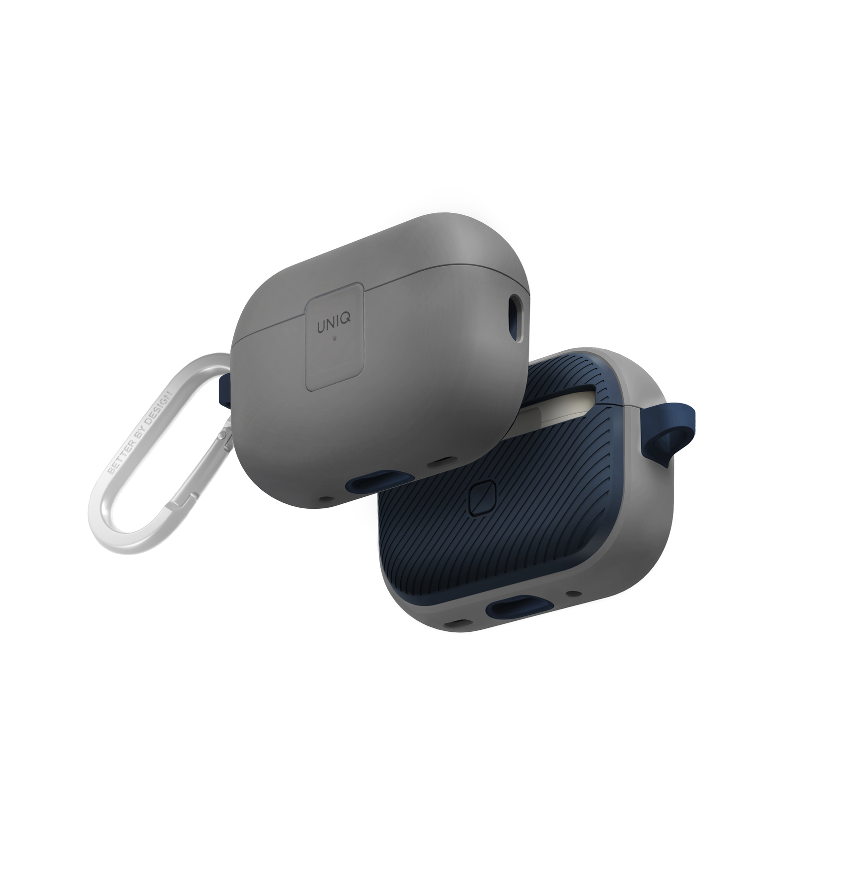 UNIQ Clyde Look Case szaro-niebieski - etui AirPods Pro Gen2