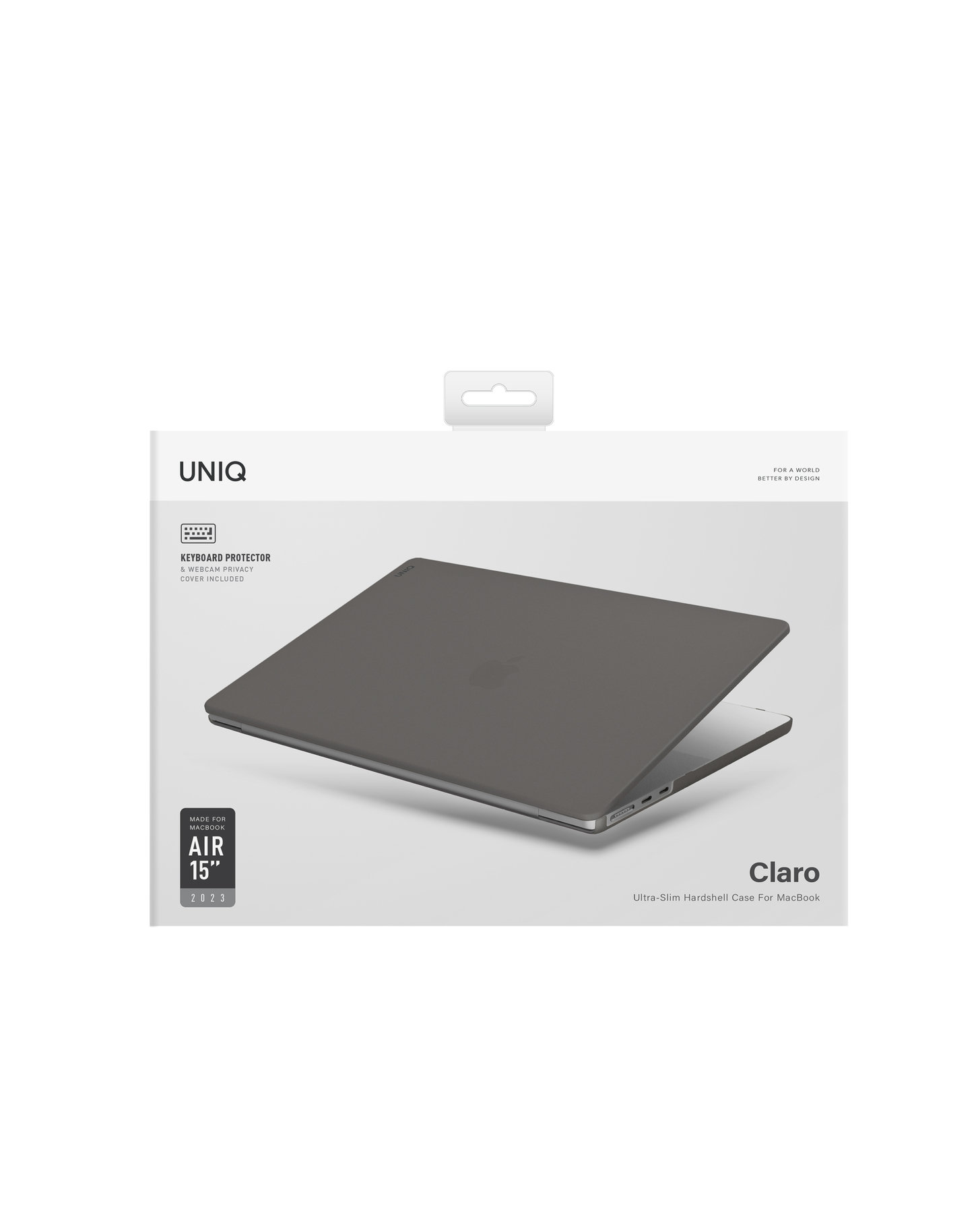 UNIQ Claro Grey - obudowa ochronna MacBook Air 15" (2023)