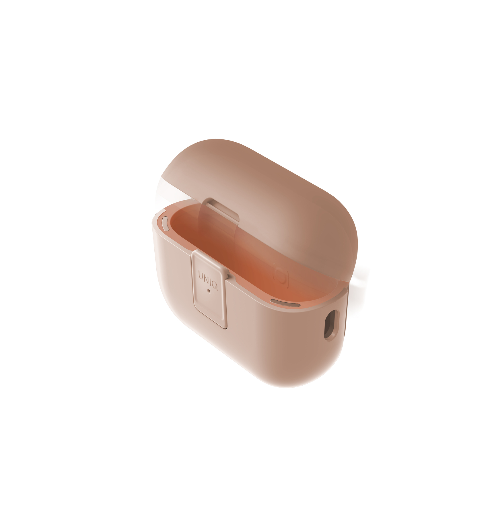 UNIQ Clyde Look Case pudroworóżowy-różowy - etui AirPods Pro Gen2