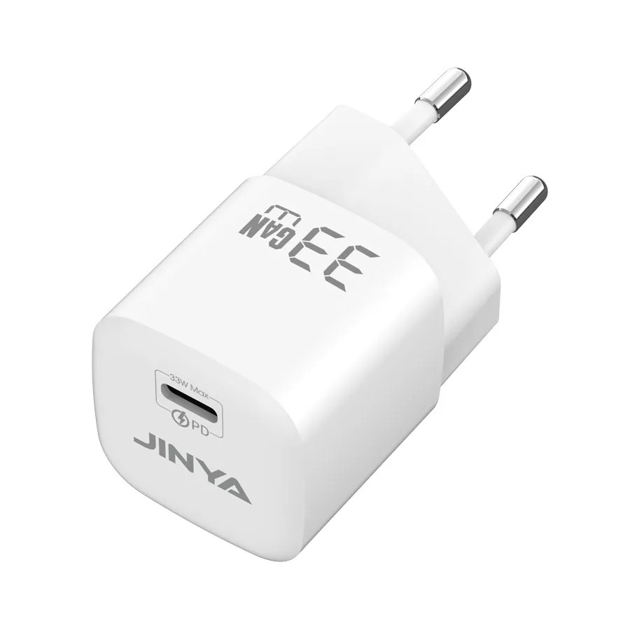 Zdjęcie do “Jinya PD 33W GaN USB-C White - ładowarka sieciowa”.