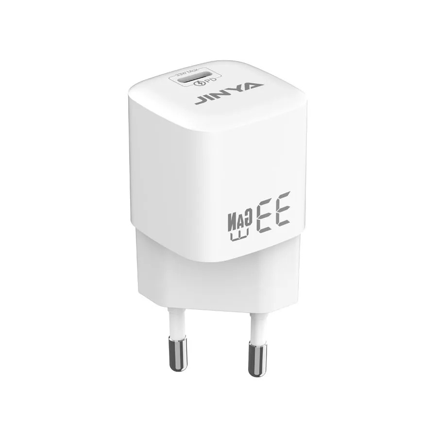 Jinya PD 33W GaN USB-C White - ładowarka sieciowa