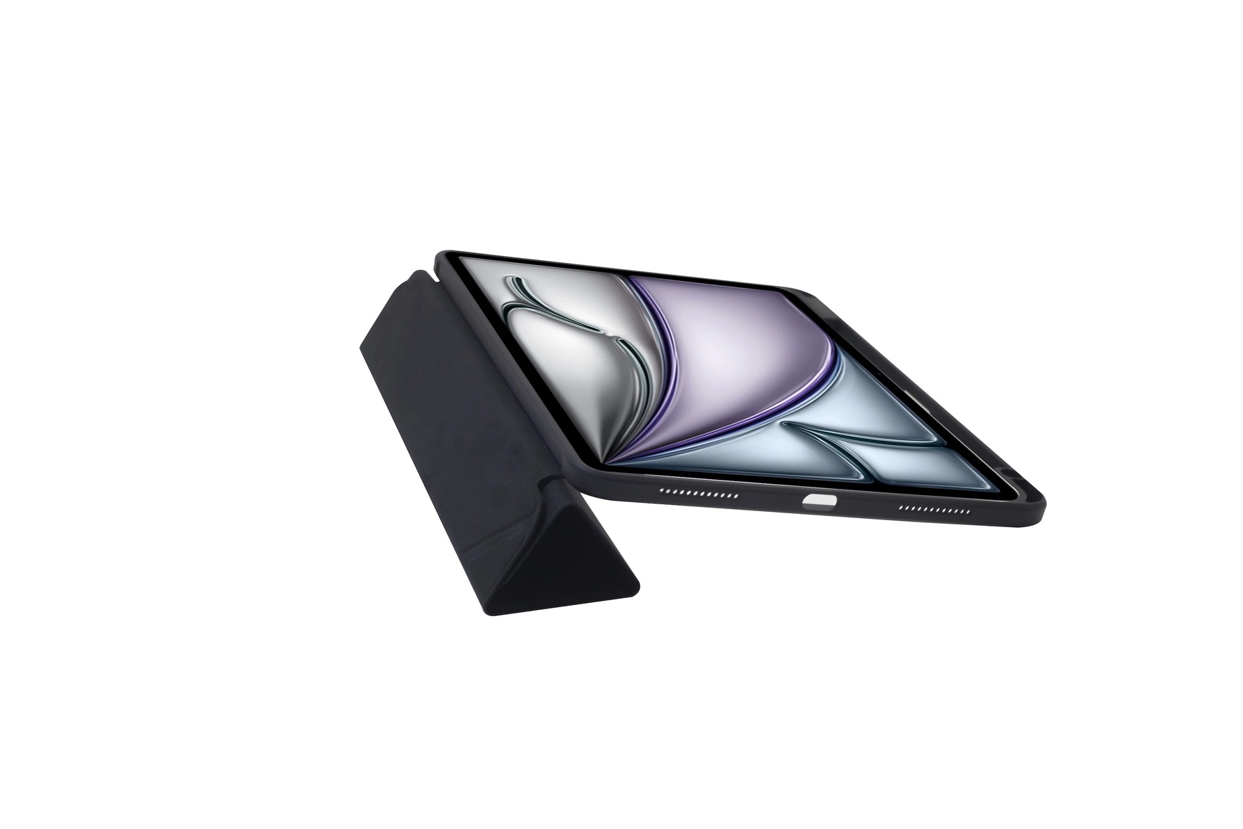 Zdjęcie do “B.Safe Origami Cover + pencil slot czarny - etui iPad Air 11" 2024 / iPad Air 11" (2025) / iPad Air 4/5 10.9 2022/2020 + Pencil slot”.