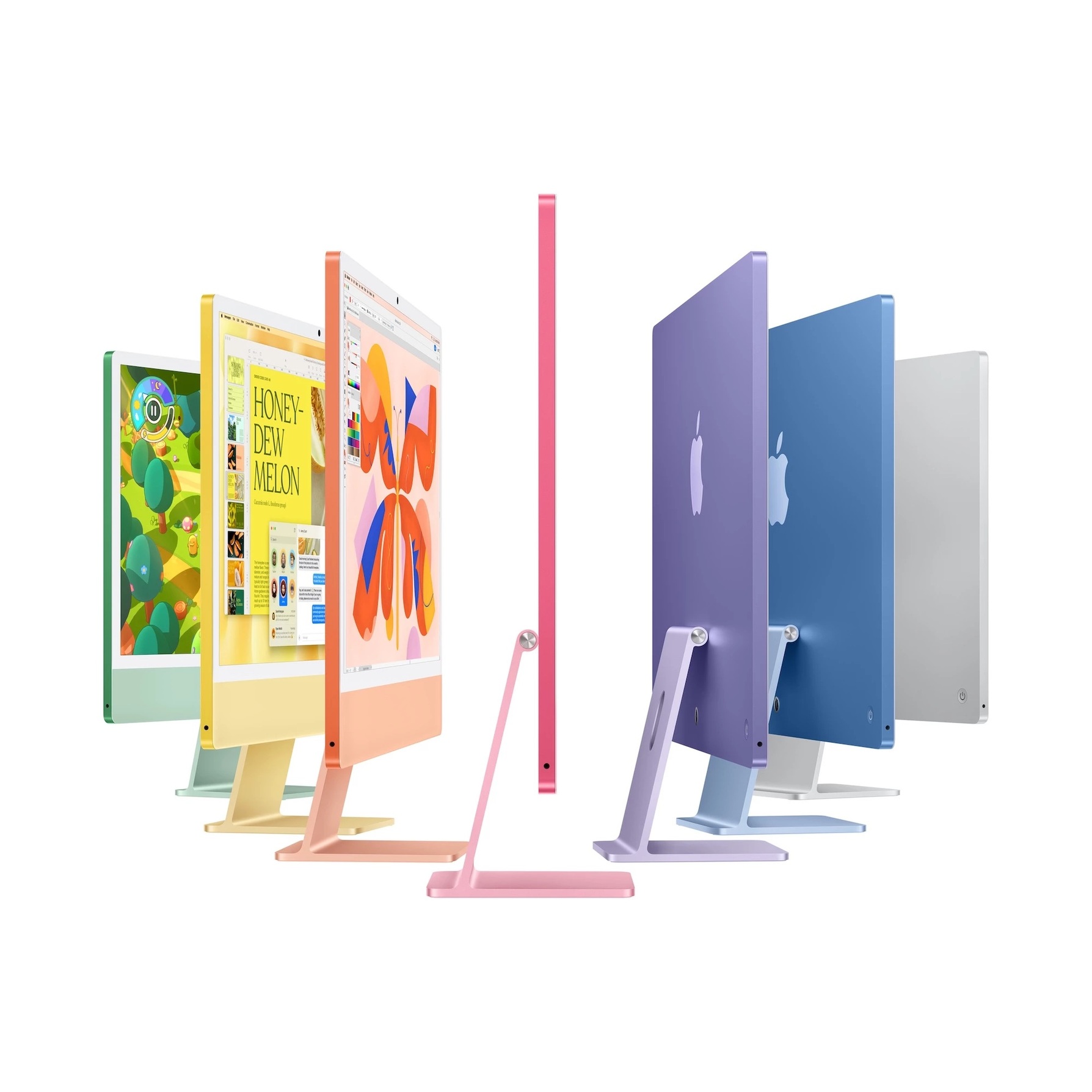 Zdjęcie do “Apple iMac 24" z ekranem Retina 4,5K, 10-rdzeniowy procesor M4 z 10-rdzeniową grafiką, RAM 32 GB, dysk 1 TB - pomarańczowy”.