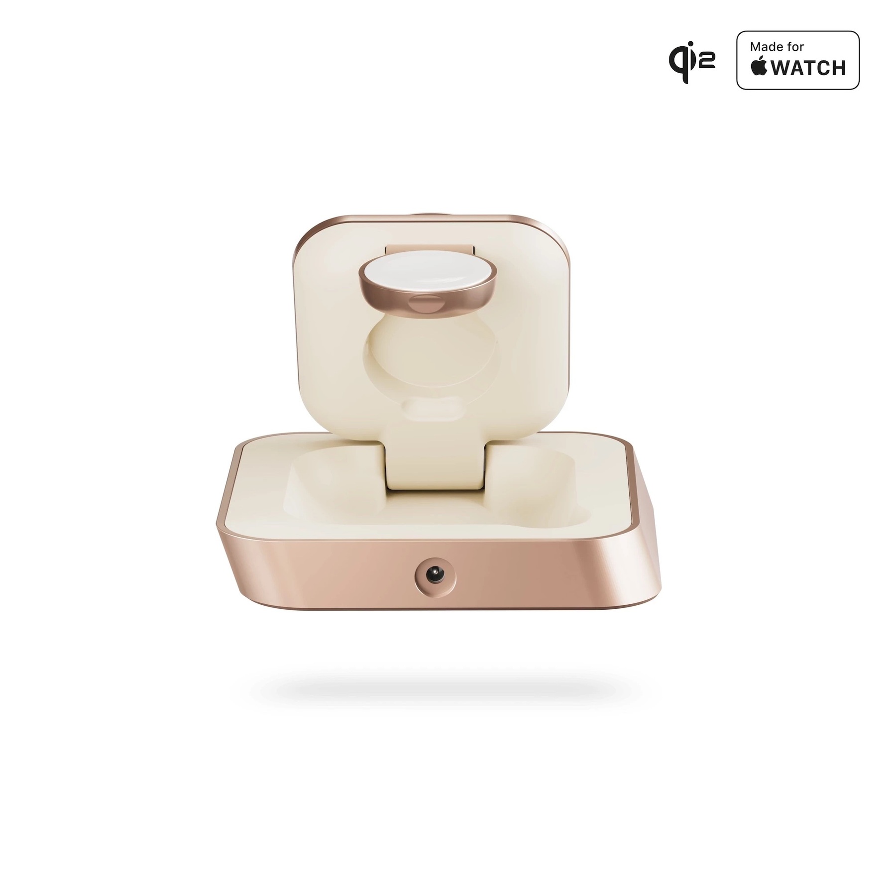 Zdjęcie do “ZENS Nightstand Charger Pro 2 2in1 Miedziany - ładowarka bezprzewodowa”.