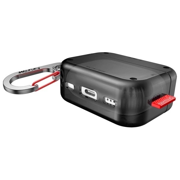 Zdjęcie do “Skinarma Saido Czarny - etui AirPods Pro 2”.
