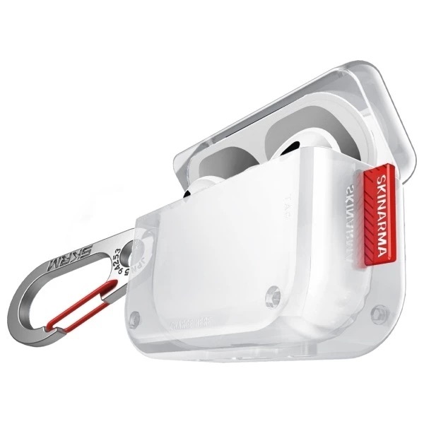 Zdjęcie do “Skinarma Saido Przezroczysty - etui AirPods Pro 2”.