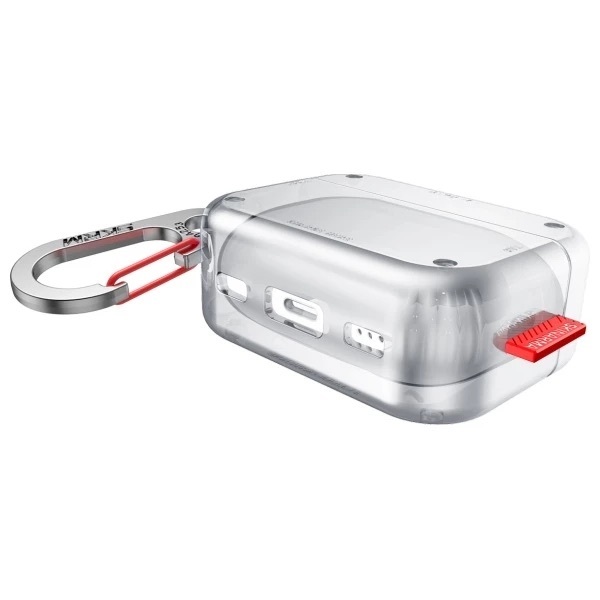 Zdjęcie do “Skinarma Saido Przezroczysty - etui AirPods Pro 2”.