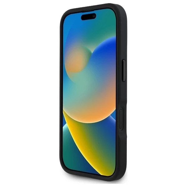 Zdjęcie do “Red Bull Leather Red Ring MagSafe granatowy - etui iPhone 16”.