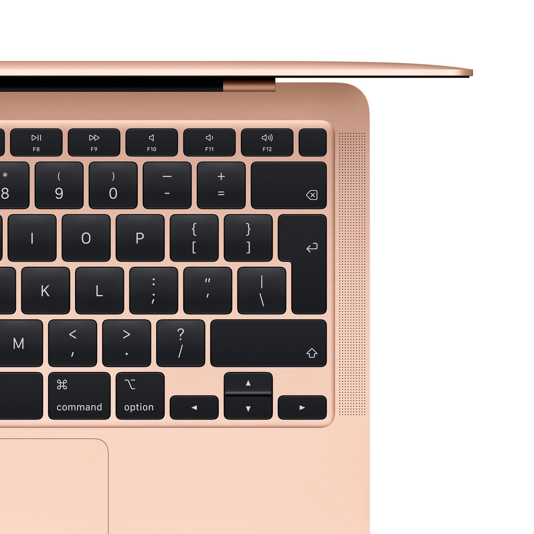 Apple Macbook Air 13", 8-rdzeniowy procesor Apple M1 z 7-rdzeniową grafiką, 16 GB zunifikowanej pamięci RAM, dysk 256 GB SSD - Złoty - Produkt używany - rękojmia ograniczona do 1 roku